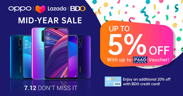 OPPO sale at Lazada