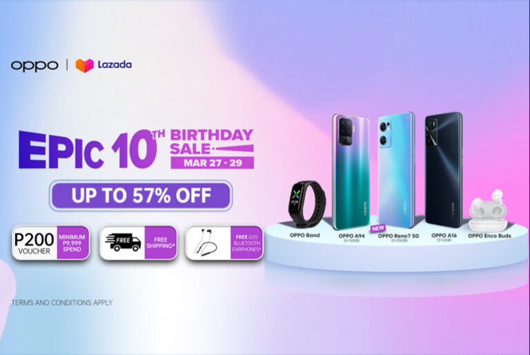 OPPO joins Lazada's Birthday Sale