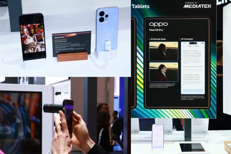 OPPO and MediaTek showcase on-device AI at MWC 2026, debuting on Find X9