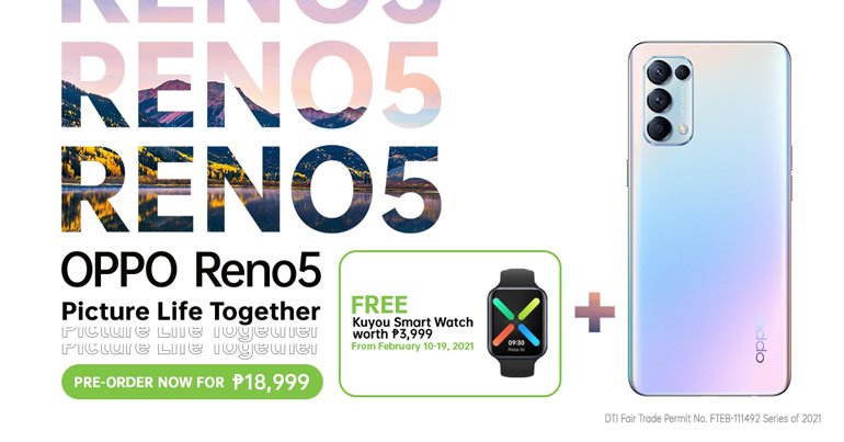 OPPO Reno5 4G Price Philippines