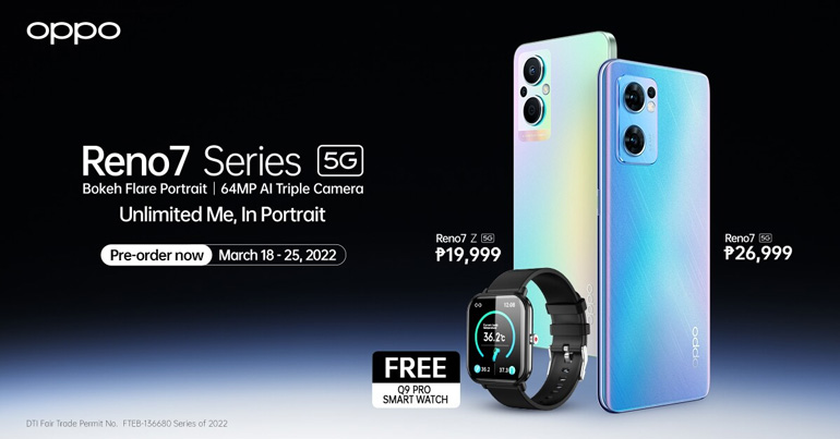 OPPO Reno7 5G, Reno7 Z 5G price in the Philippines