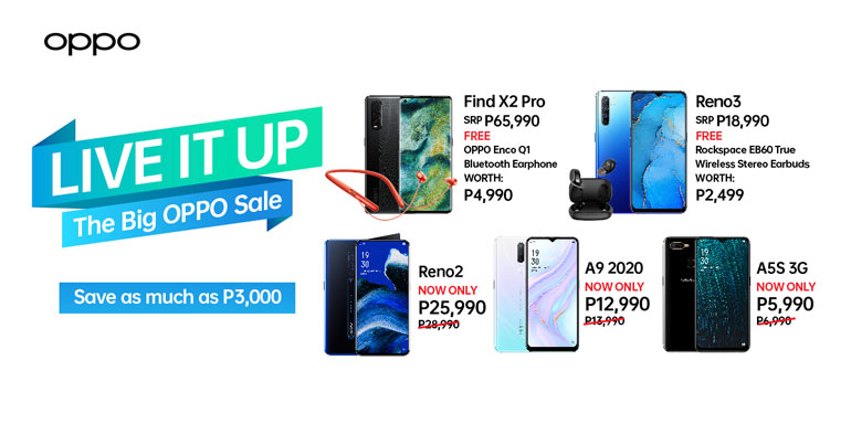 Live It Up: The Big OPPO Sale