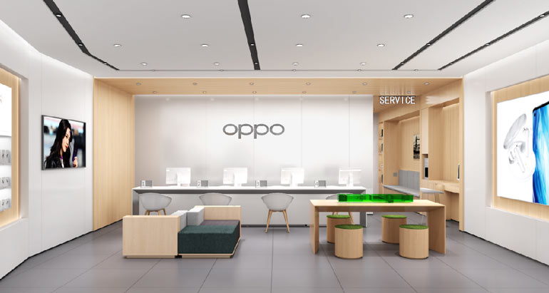 oppo service center podium