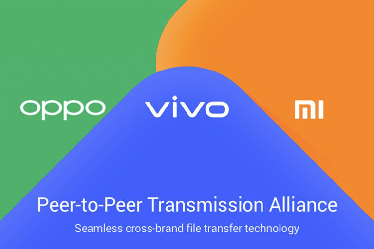 Vivo, OPPO and Xiaomi Peer-to-Peer Transmission Alliance