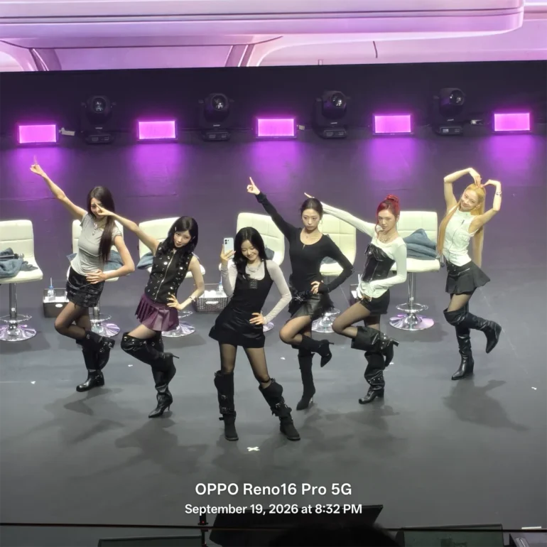 OPPO x BABYMONSTER fan meet shows Reno16’s creative side