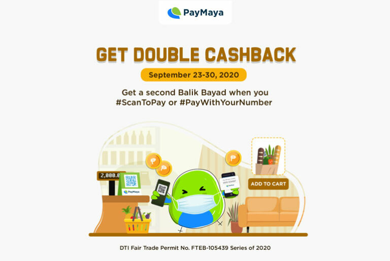 paymaya double cashback promo