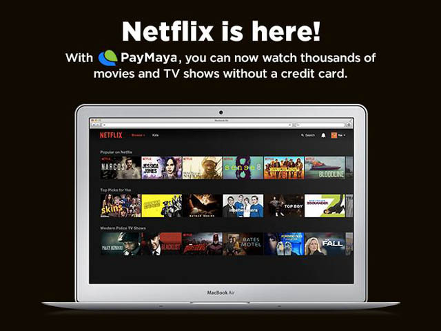 PayMaya Netflix