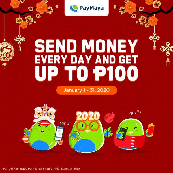 PayMaya Cashback Promos