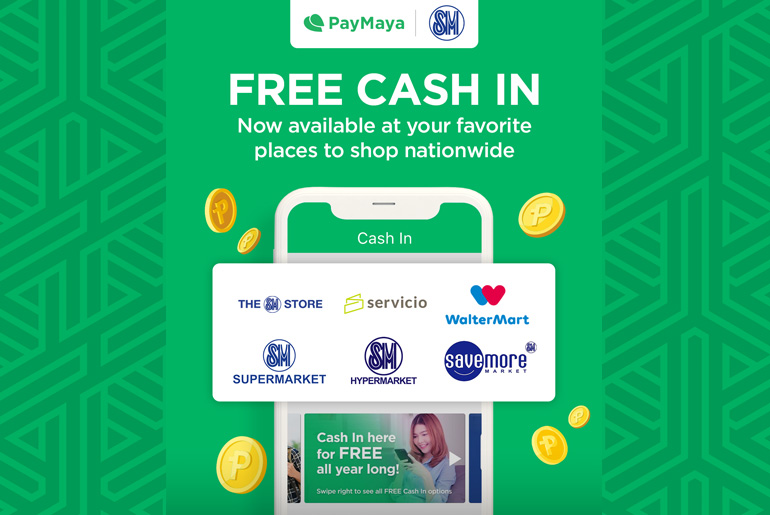 How to cash in paymaya at sm