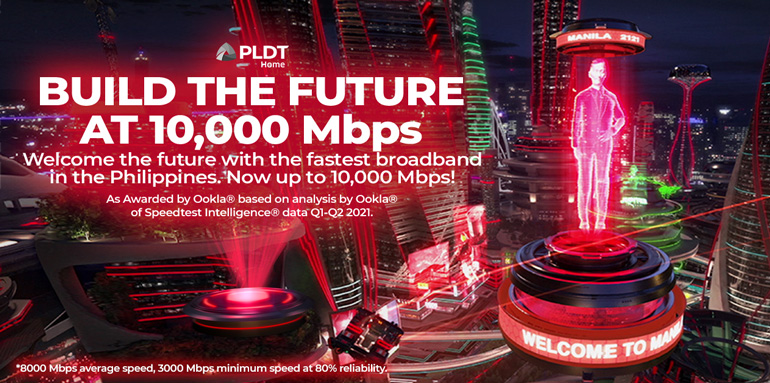 PLDT Home 10000Mbps Fibr plan
