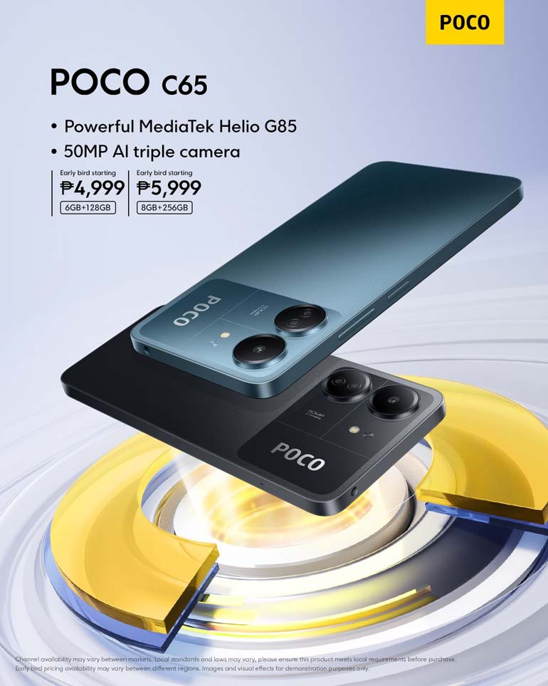 POCO C65 Price in the Philippines