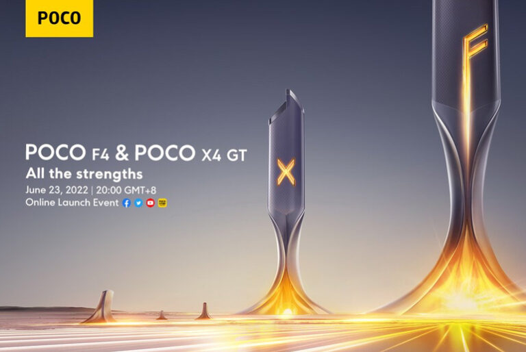 POCO F4, POCO X4 GT launch