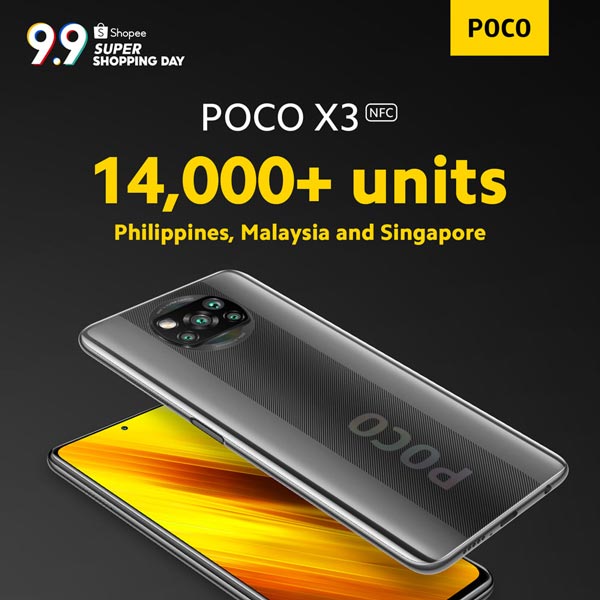 poco x3 nfc sold out in shopee