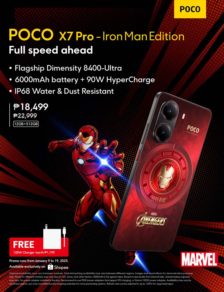 POCO X7 Pro Iron Man Edition