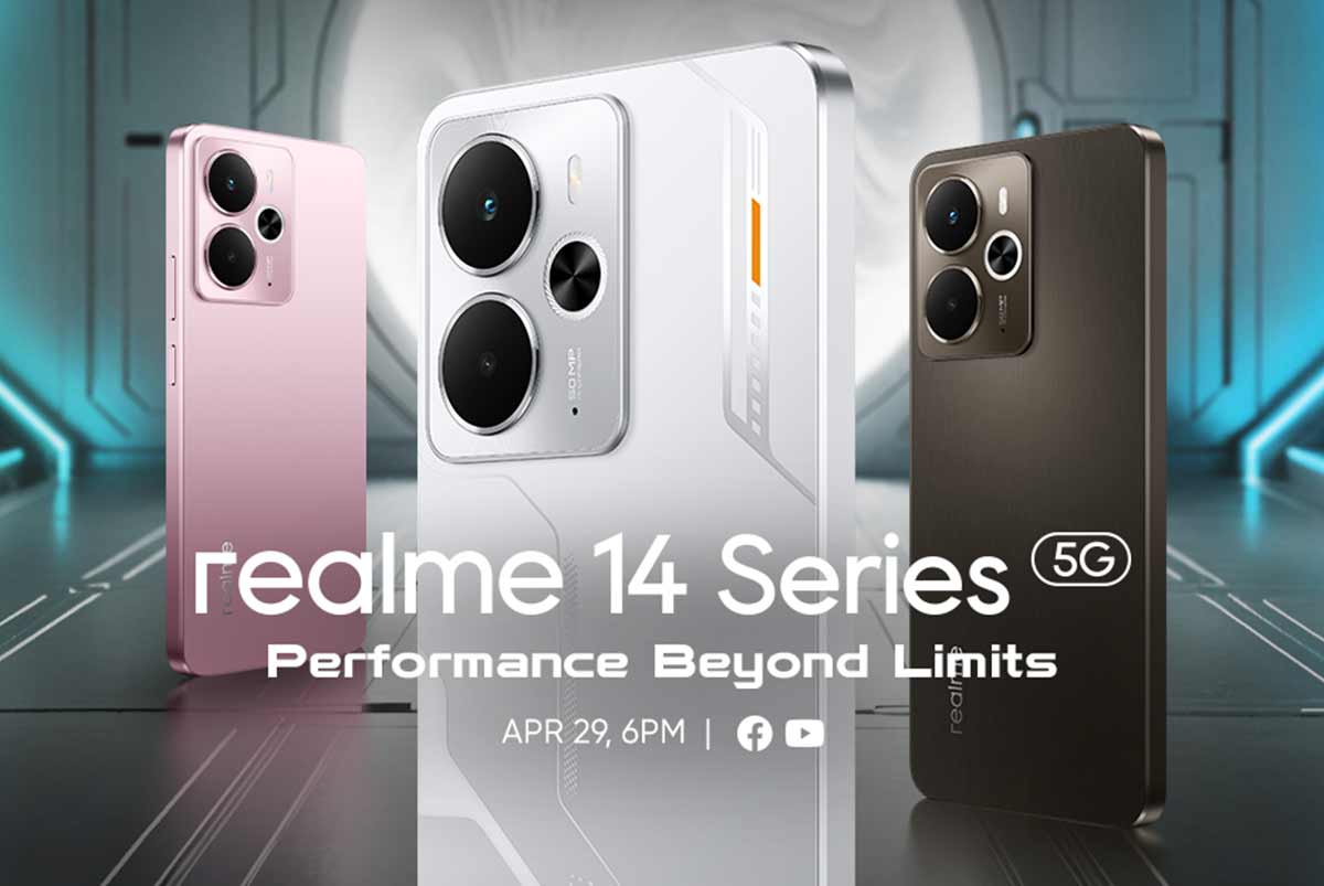 realme 14 5G and realme 14T 5G launch in the Philippines on April 29 realme 14 Series