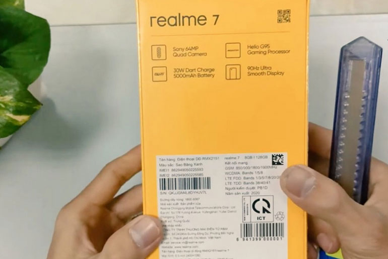 realme X7 specs unboxing leak