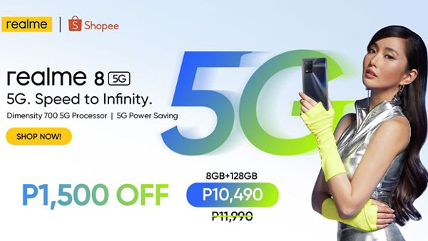 realme 8 5G price discount promo