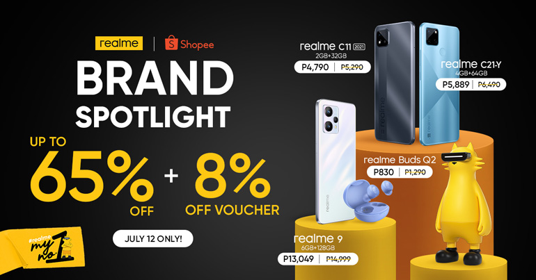 realme Shopee Brand Spotlight Sale