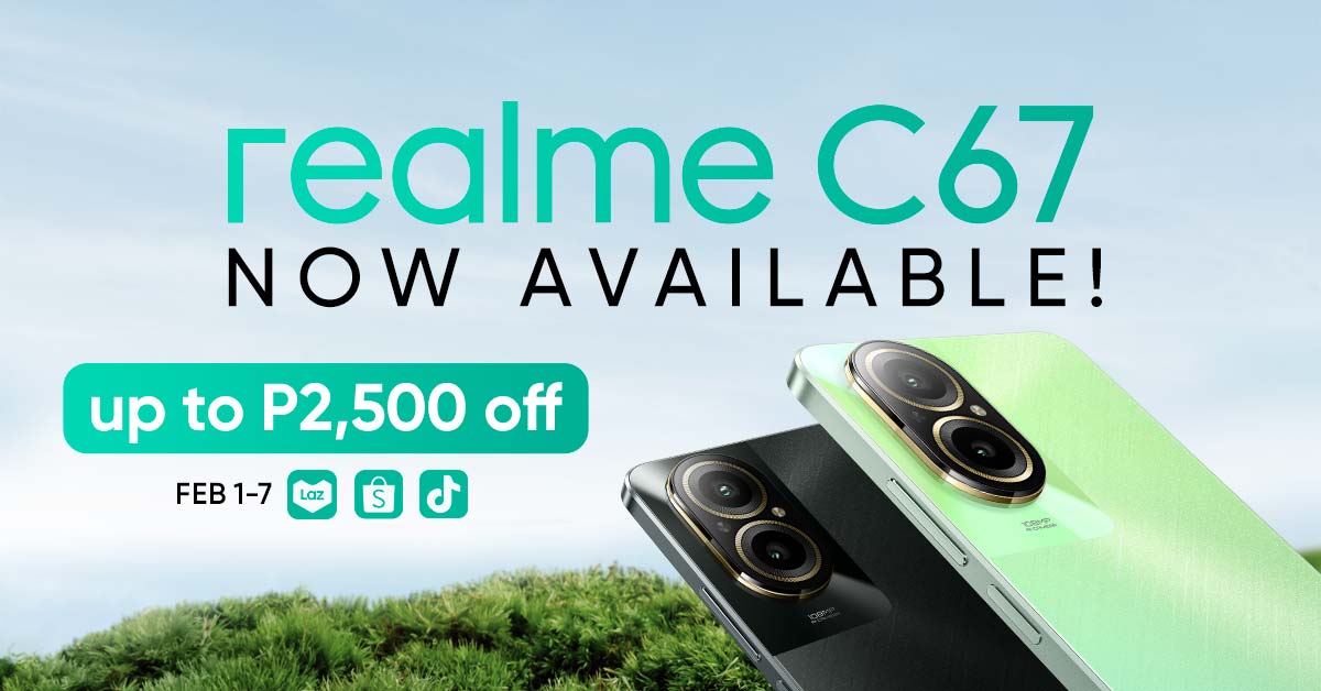 realme C67 now available