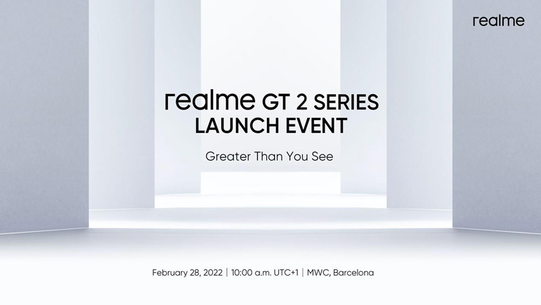 realme GT 2 series MWC Barcelona Launch