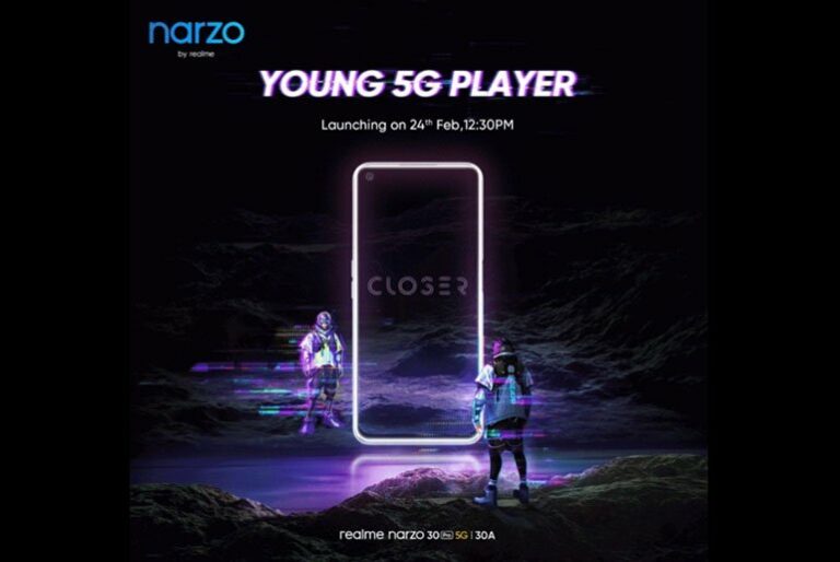 realme Narzo 30 Pro 5G launch date