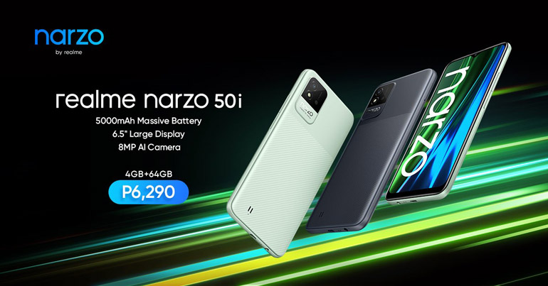 realme narzo 50i Price Philippines