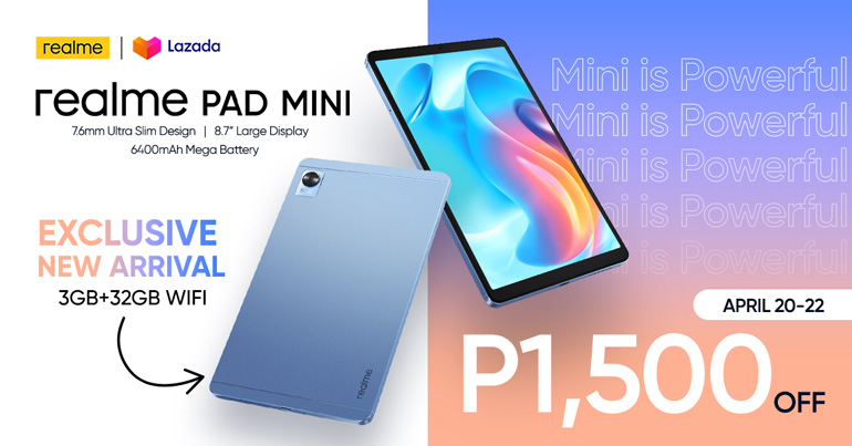 realme Pad Mini WiFi Variant Price Philippines