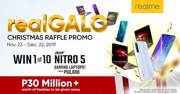 Realme realGALO Promo Philippines