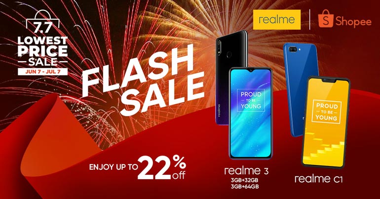 Realme Shopee 7.7 Sale