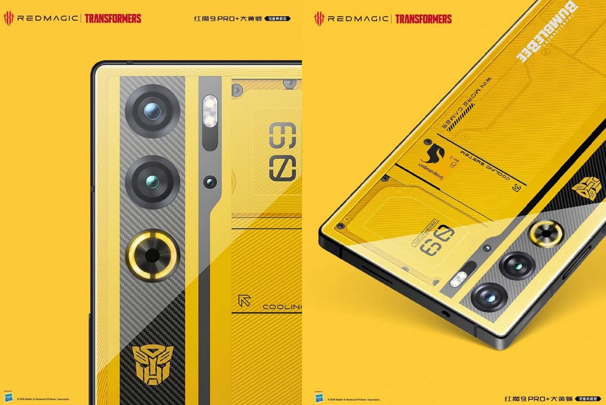 REDMAGIC 9 Pro+ Bumblebee Transformers Edition