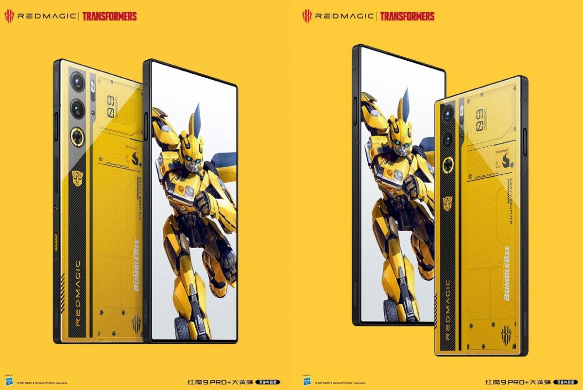 REDMAGIC 9 Pro+ Bumblebee Transformers Edition