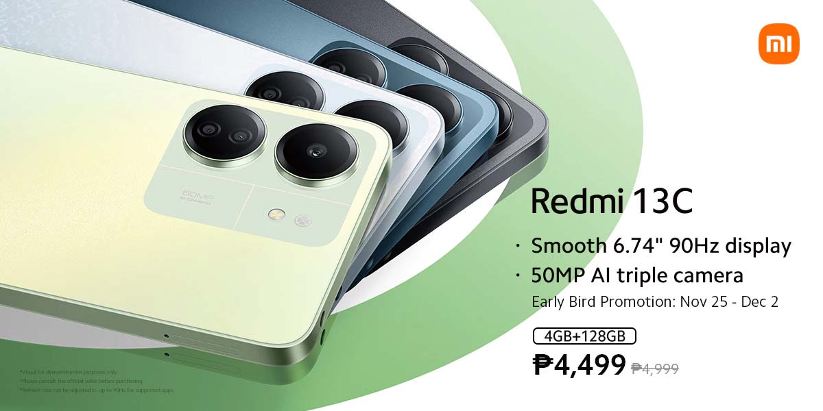 Redmi 13C Price Philippines