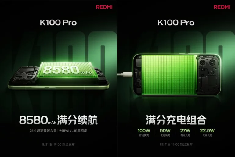 Redmi K100 Pro and Pro Max specs leak ahead of launch