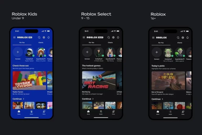 Roblox rolls out age-based accounts, parental controls for kids under 16 roblox accounts
