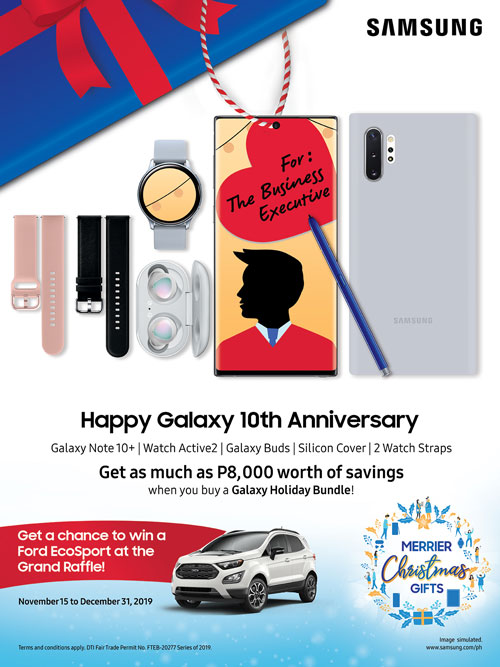 Samsung 10th Anniversary Raffle