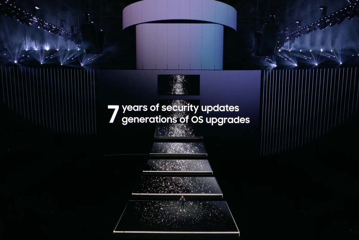 Samsung promises seven years of updates for the Galaxy S24 Series samsung seven year update policy