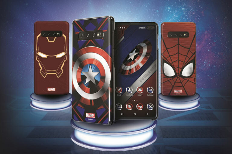 Samsung Galaxy Friends x Marvel Smart Cases