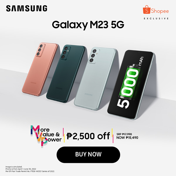 Samsung Galaxy M23 5G Price Philippines