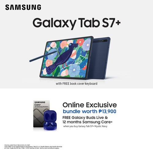 Samsung Galaxy Tab S7, Galaxy Tab S7+ promo