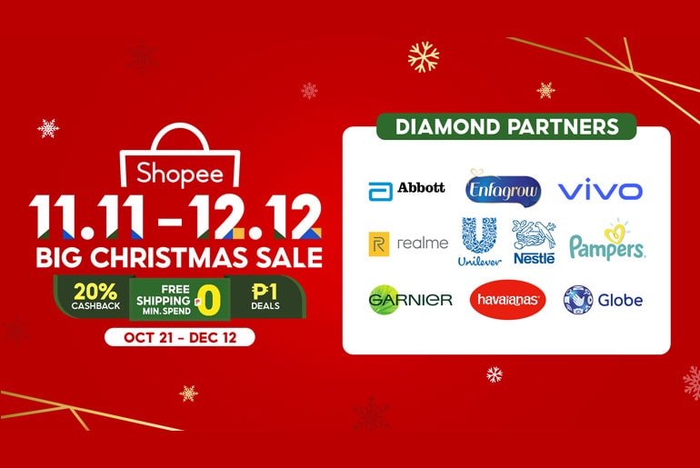 Shopee 11.11 - 12.12 Big Christmas Sale