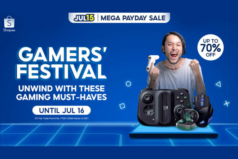 Shopee Gamers' Festival and Payday Sale