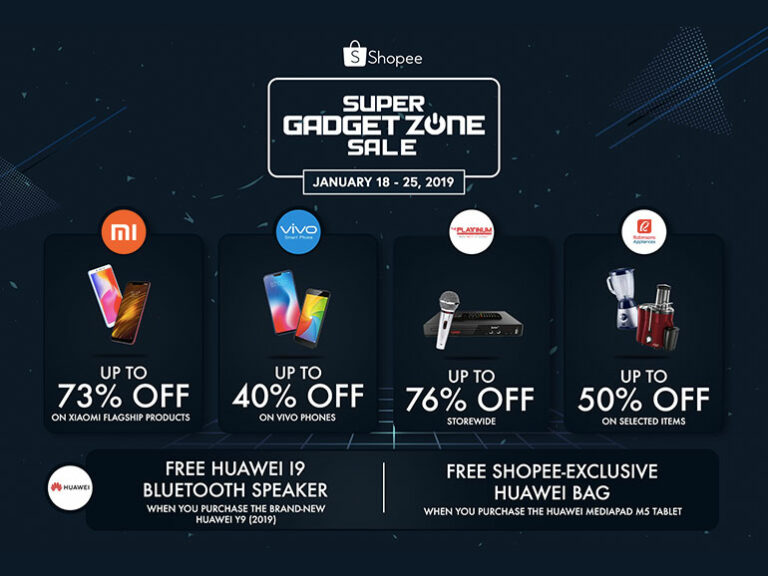 Shopee Super Gadget Zone Sale