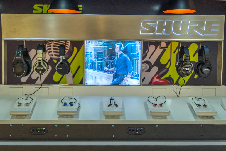 Shure Flagship Store, Ayala Malls, Manila Bay