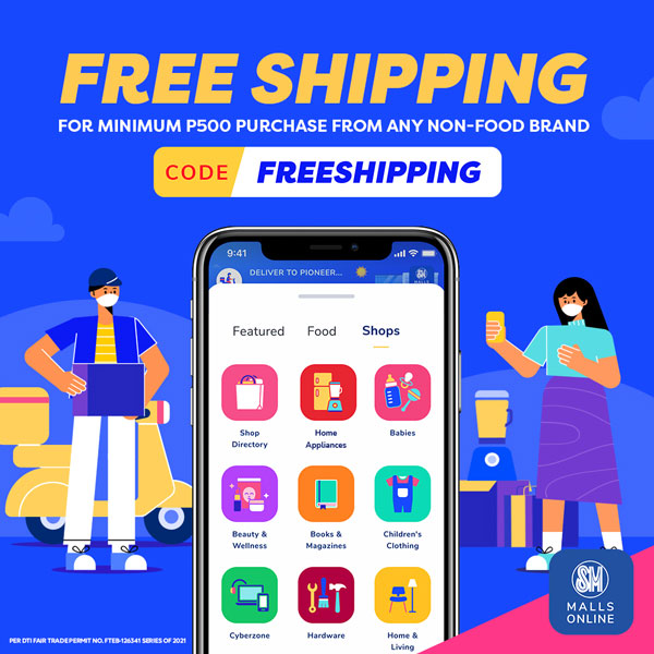 SM Online App Free Shipping