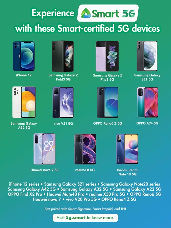 smart 5g certified phones