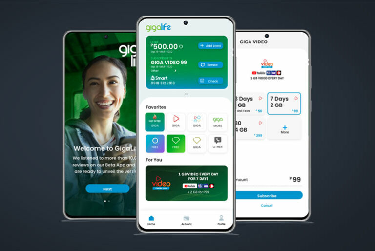 Smart GigaLife app