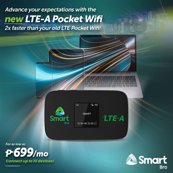 Smart Bro LTE-A Pocket Wifi
