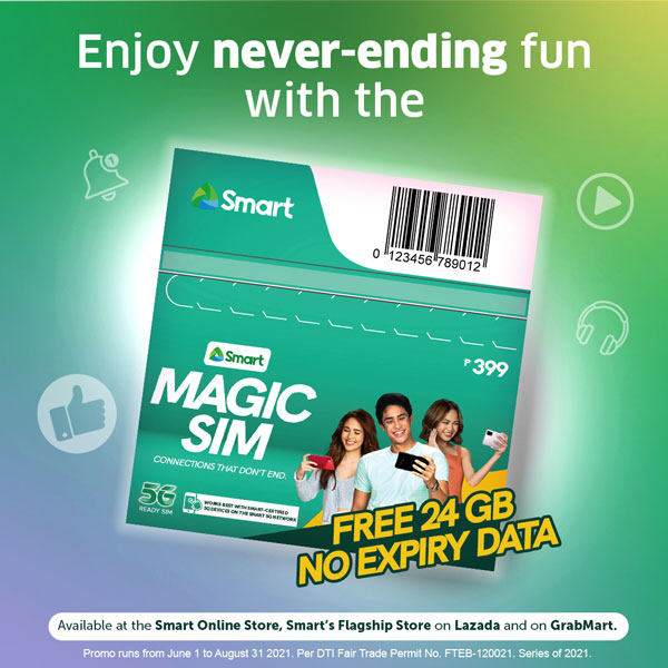 Smart Magic SIM 24GB no expiry data