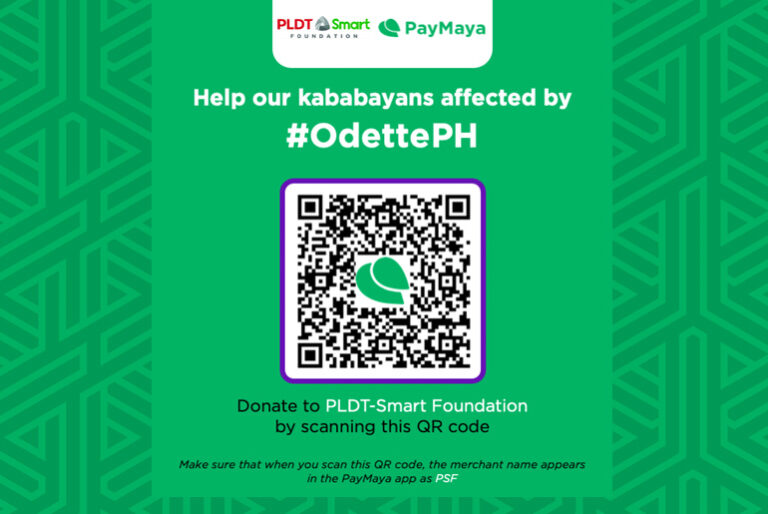 Smart PLDT PayMaya Donate