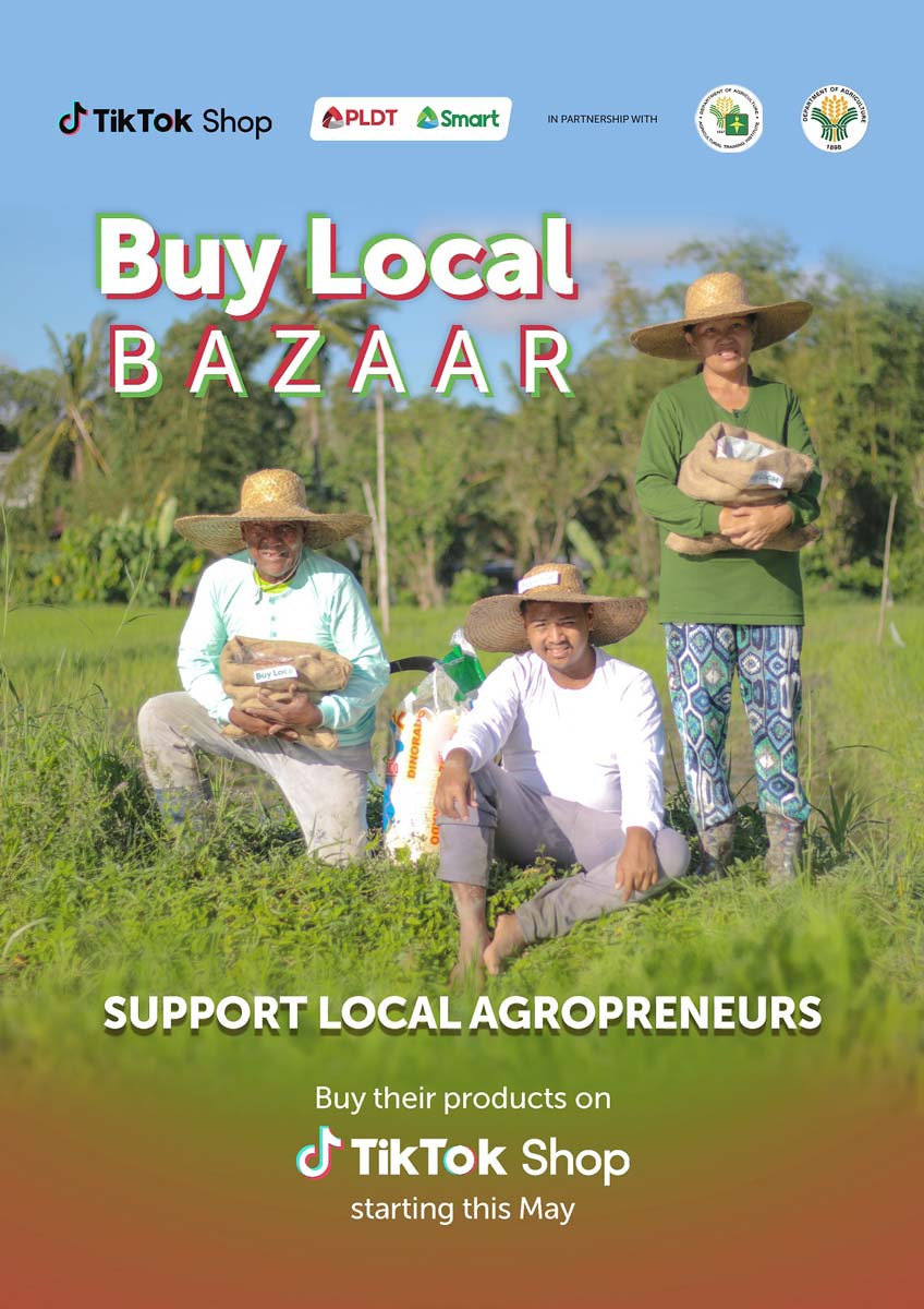 PLDT, Smart, TikTok Shop Buy Local Bazaar